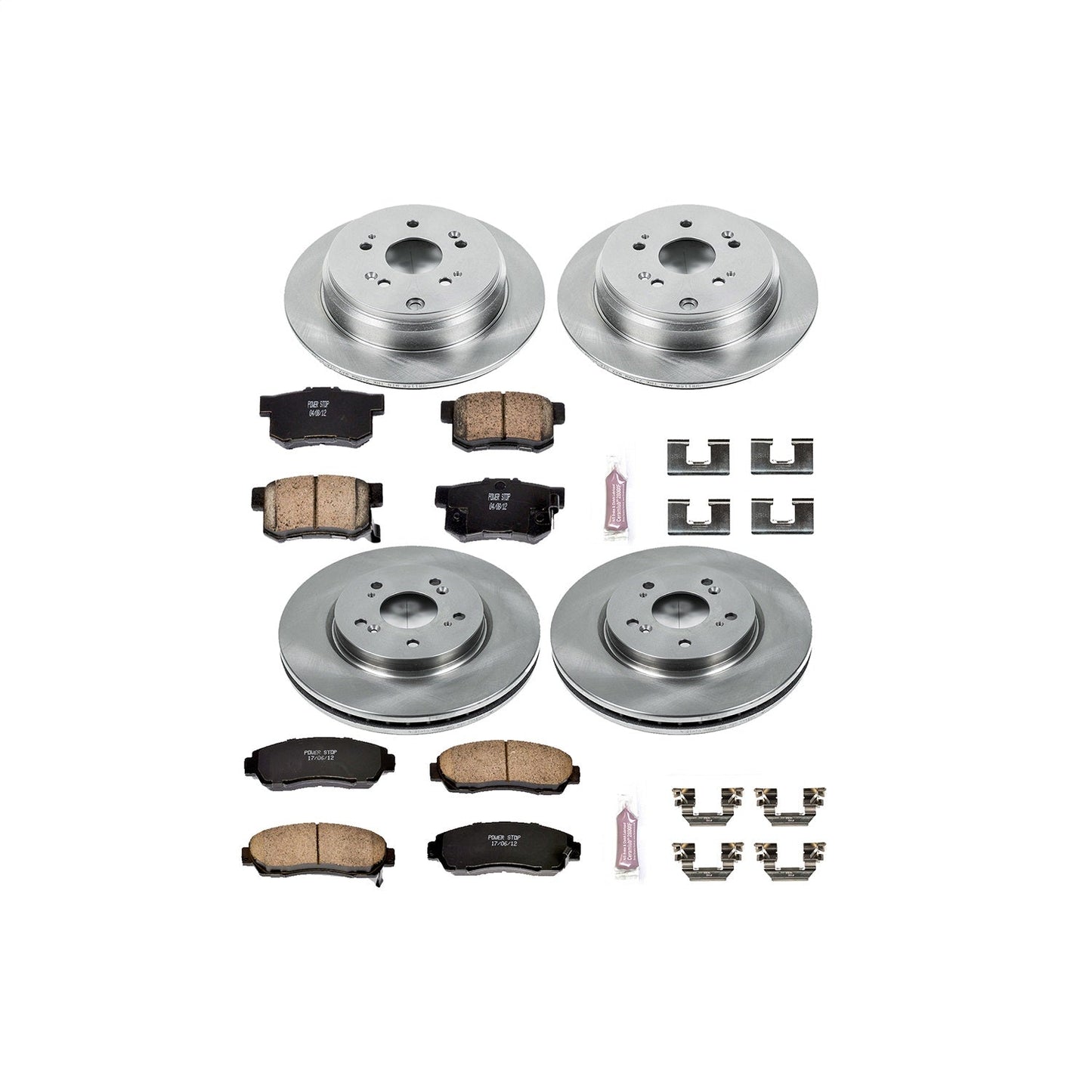 PowerStop 07-09 Acura RDX Front & Rear Autospecialty Brake Kit (KOE2781)