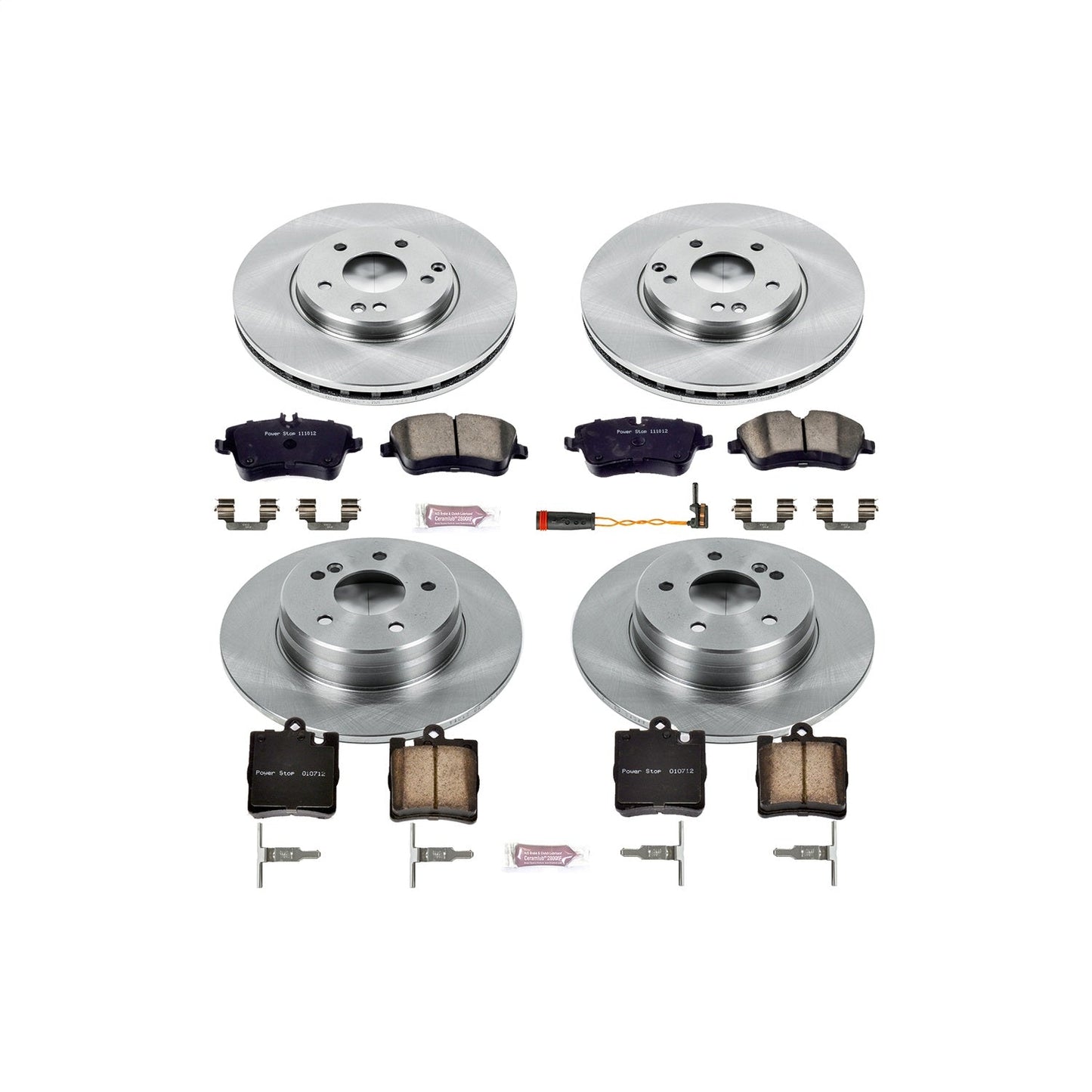 PowerStop 2003 Mercedes-Benz C230 Front & Rear Autospecialty Brake Kit (KOE2783)