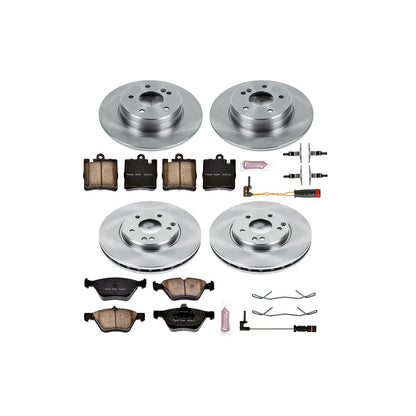 PowerStop 00-02 Mercedes-Benz CLK320 Front & Rear Autospecialty Brake Kit (KOE2786)