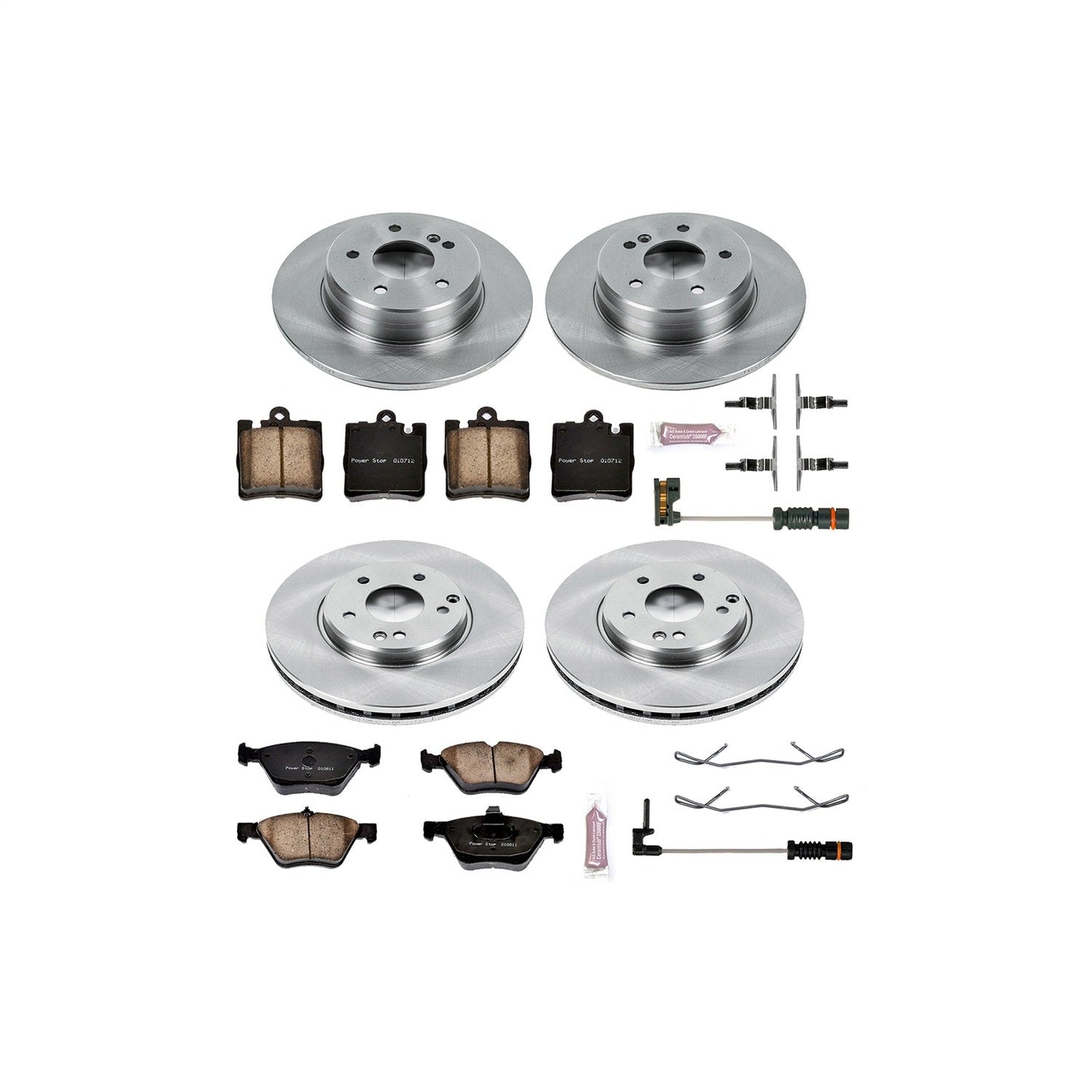 PowerStop 01-02 Mercedes-Benz E430 Front & Rear Autospecialty Brake Kit (KOE2790)