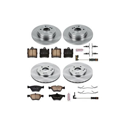 PowerStop 01-02 Mercedes-Benz E430 Front & Rear Autospecialty Brake Kit (KOE2790)
