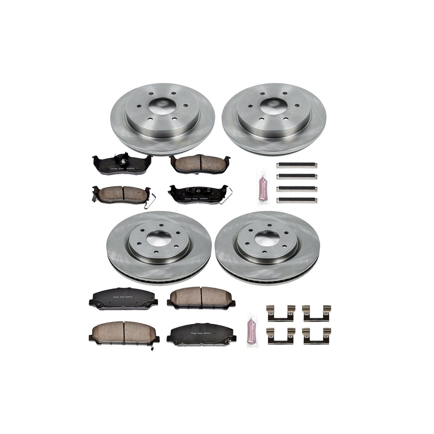 PowerStop 06-07 Infiniti QX56 Front & Rear Autospecialty Brake Kit (KOE2804)