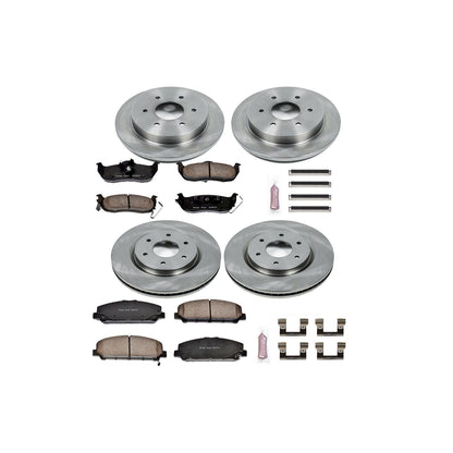 PowerStop 06-07 Infiniti QX56 Front & Rear Autospecialty Brake Kit (KOE2804)