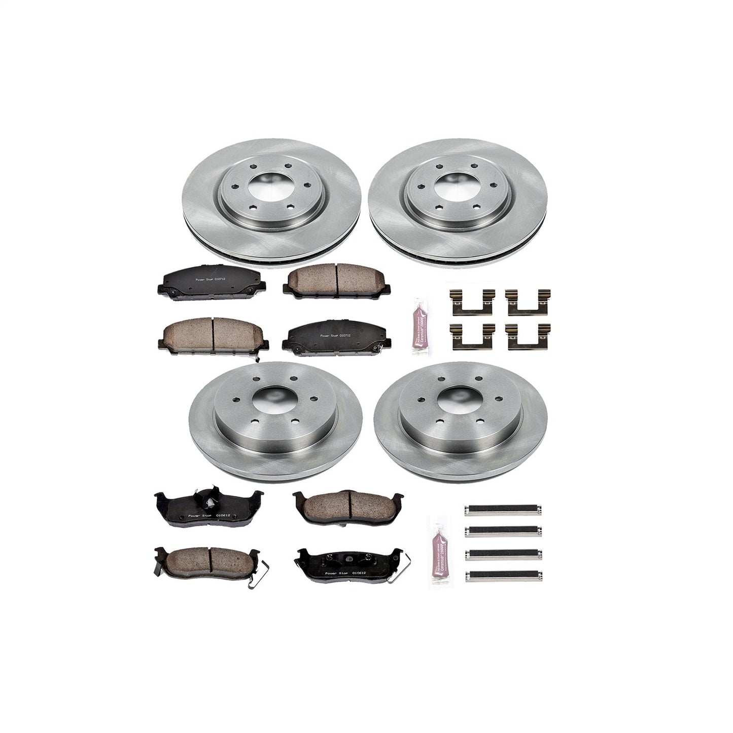 PowerStop 08-10 Infiniti QX56 Front & Rear Autospecialty Brake Kit (KOE2805)