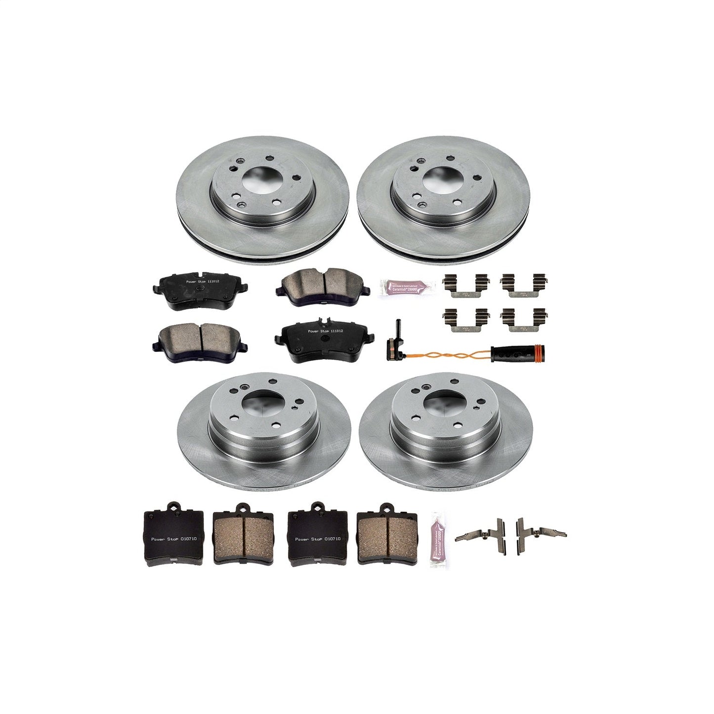 PowerStop 02-05 Mercedes-Benz C230 Front & Rear Autospecialty Brake Kit (KOE2812)