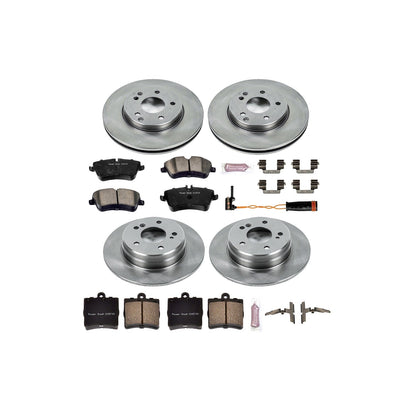 PowerStop 02-05 Mercedes-Benz C230 Front & Rear Autospecialty Brake Kit (KOE2812)