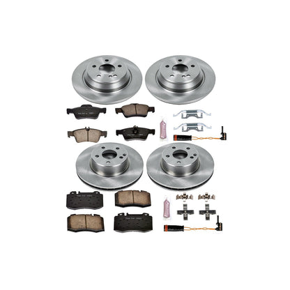 PowerStop 2006 Mercedes-Benz S350 Front & Rear Autospecialty Brake Kit (KOE2817)
