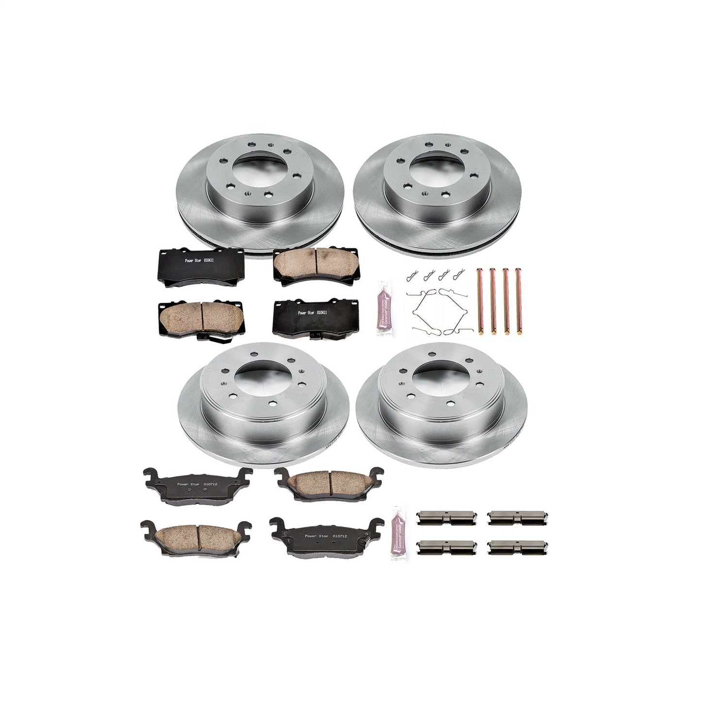 PowerStop 06-10 Hummer H3 Front & Rear Autospecialty Brake Kit (KOE2820)