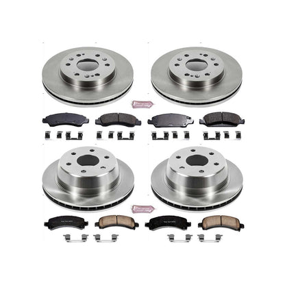 PowerStop 09-14 Chevrolet Express 1500 Front & Rear Autospecialty Brake Kit (KOE2826)