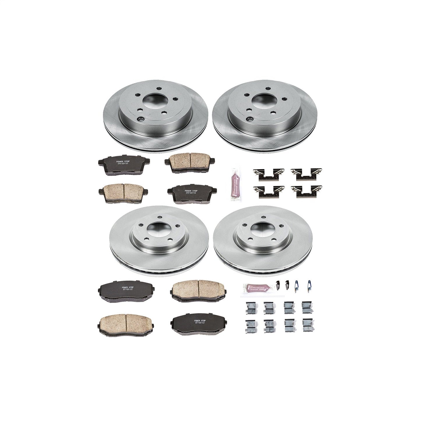 PowerStop 07-09 Ford Edge Front & Rear Autospecialty Brake Kit (KOE2830)