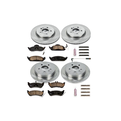 PowerStop 98-03 Mercedes-Benz ML320 Front & Rear Autospecialty Brake Kit (KOE2833)