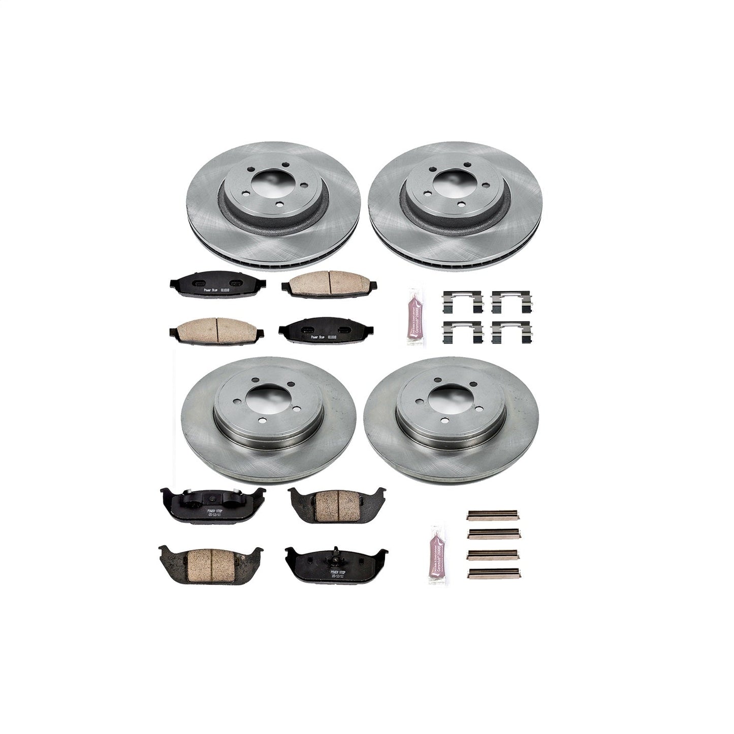 PowerStop 03-05 Lincoln Aviator Front & Rear Autospecialty Brake Kit (KOE2839)