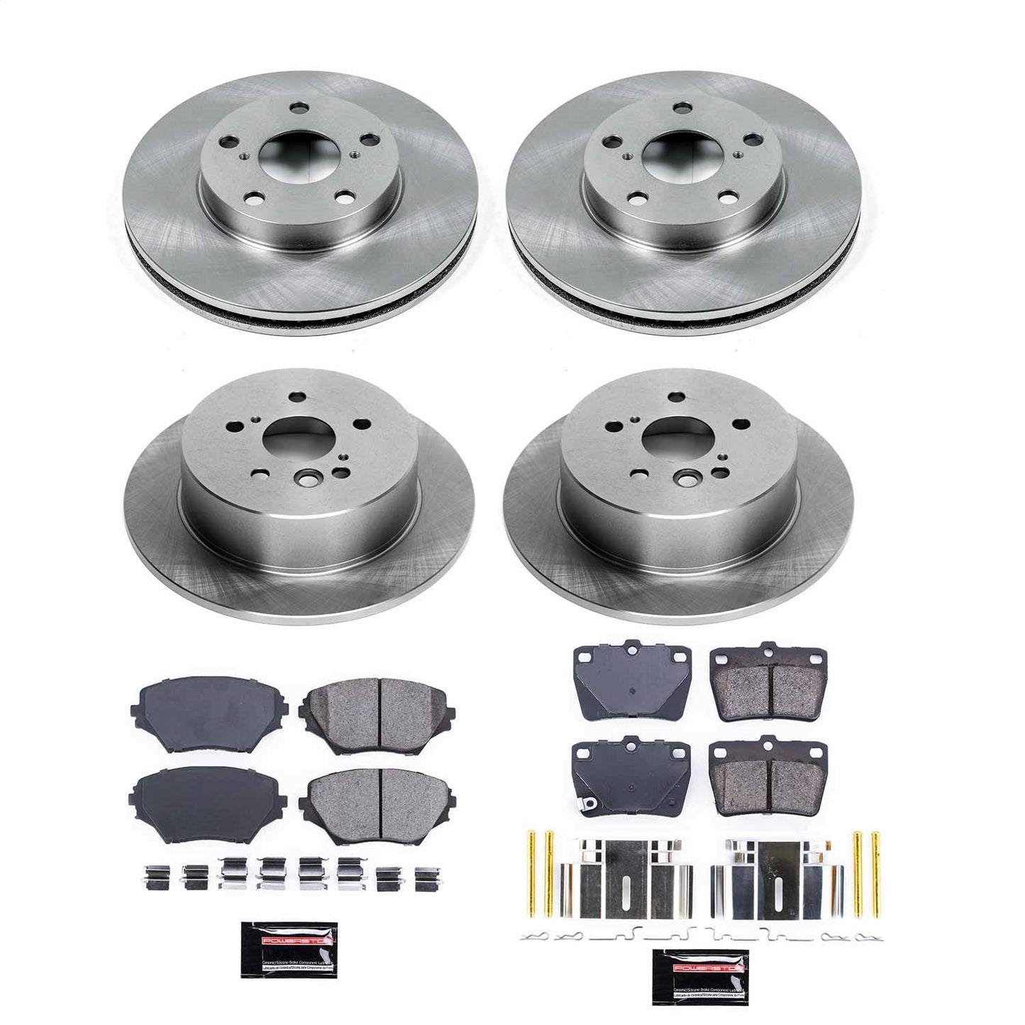 PowerStop 04-05 Toyota RAV4 Front & Rear Autospecialty Brake Kit (KOE2842)
