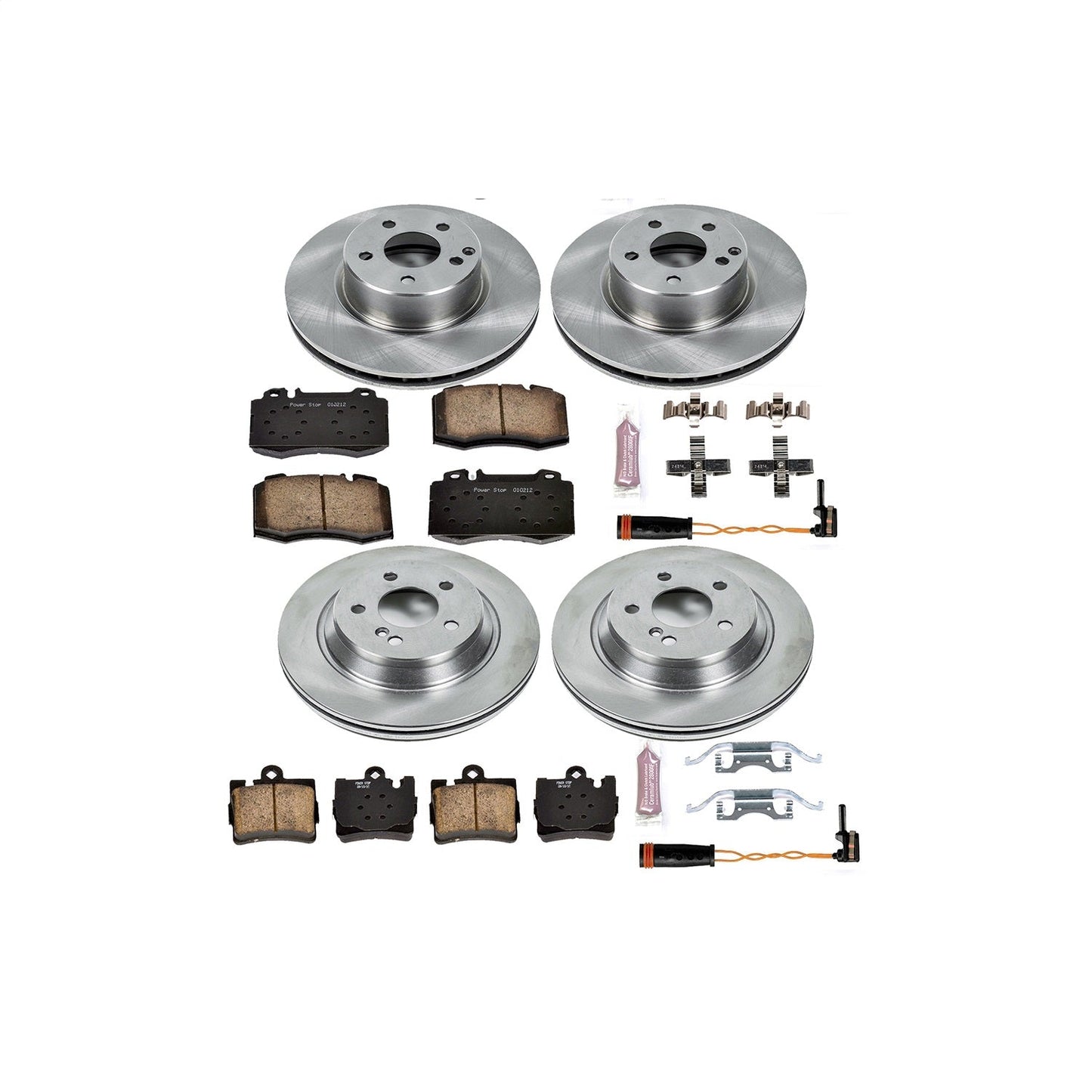 PowerStop 02-03 Mercedes-Benz S500 Front & Rear Autospecialty Brake Kit (KOE2851)