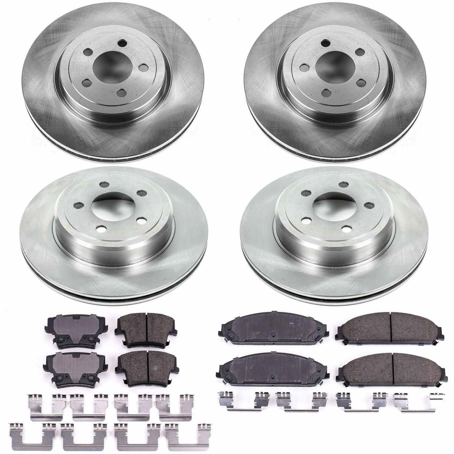 PowerStop 05-18 Chrysler 300 Front & Rear Autospecialty Brake Kit (KOE2853)