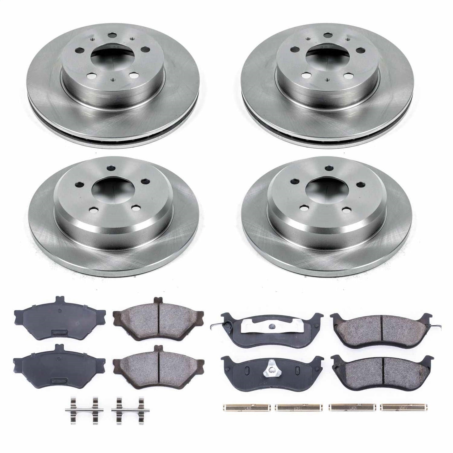 PowerStop 96-97 Ford Crown Victoria Front & Rear Autospecialty Brake Kit (KOE2860)