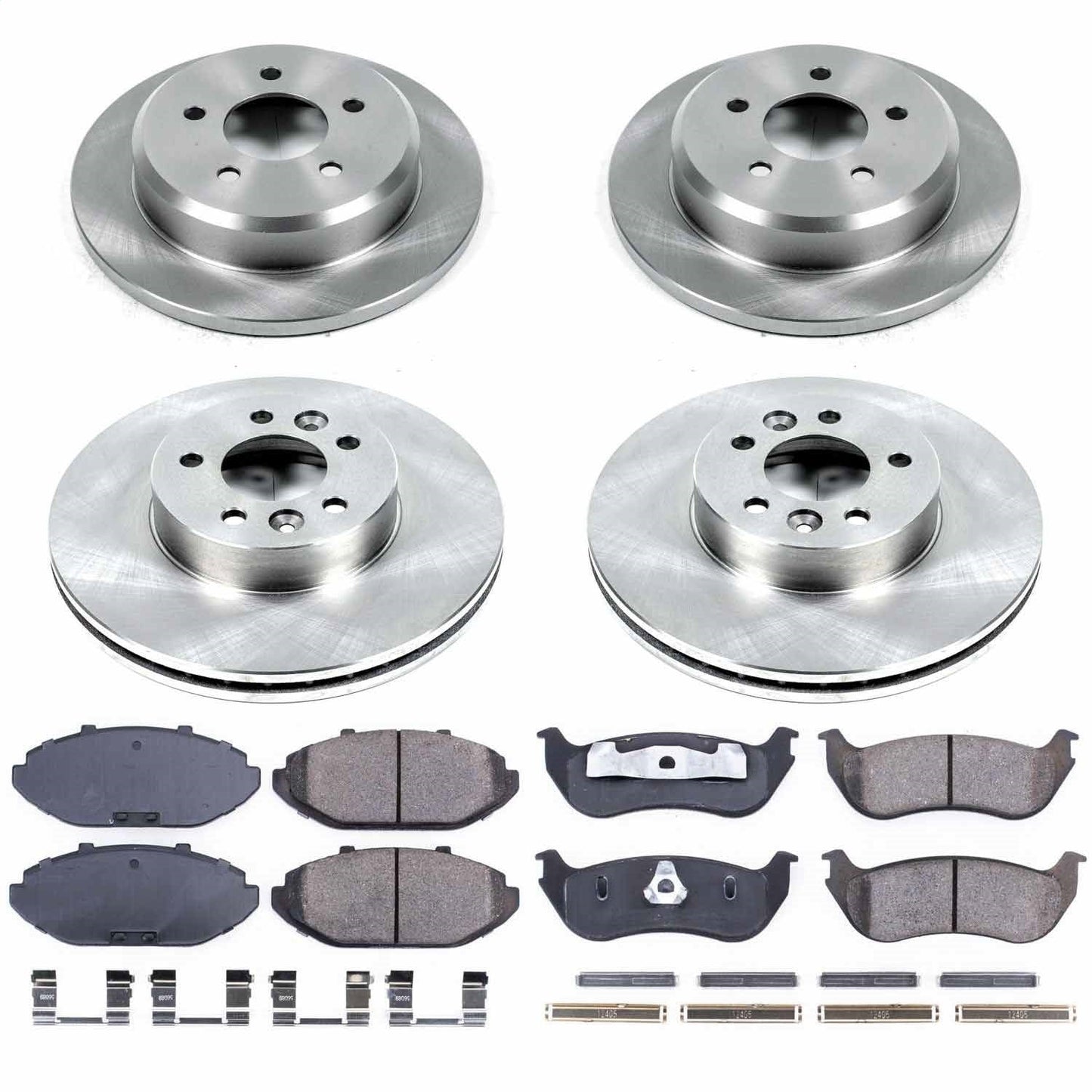 PowerStop 98-02 Ford Crown Victoria Front & Rear Autospecialty Brake Kit (KOE2861)