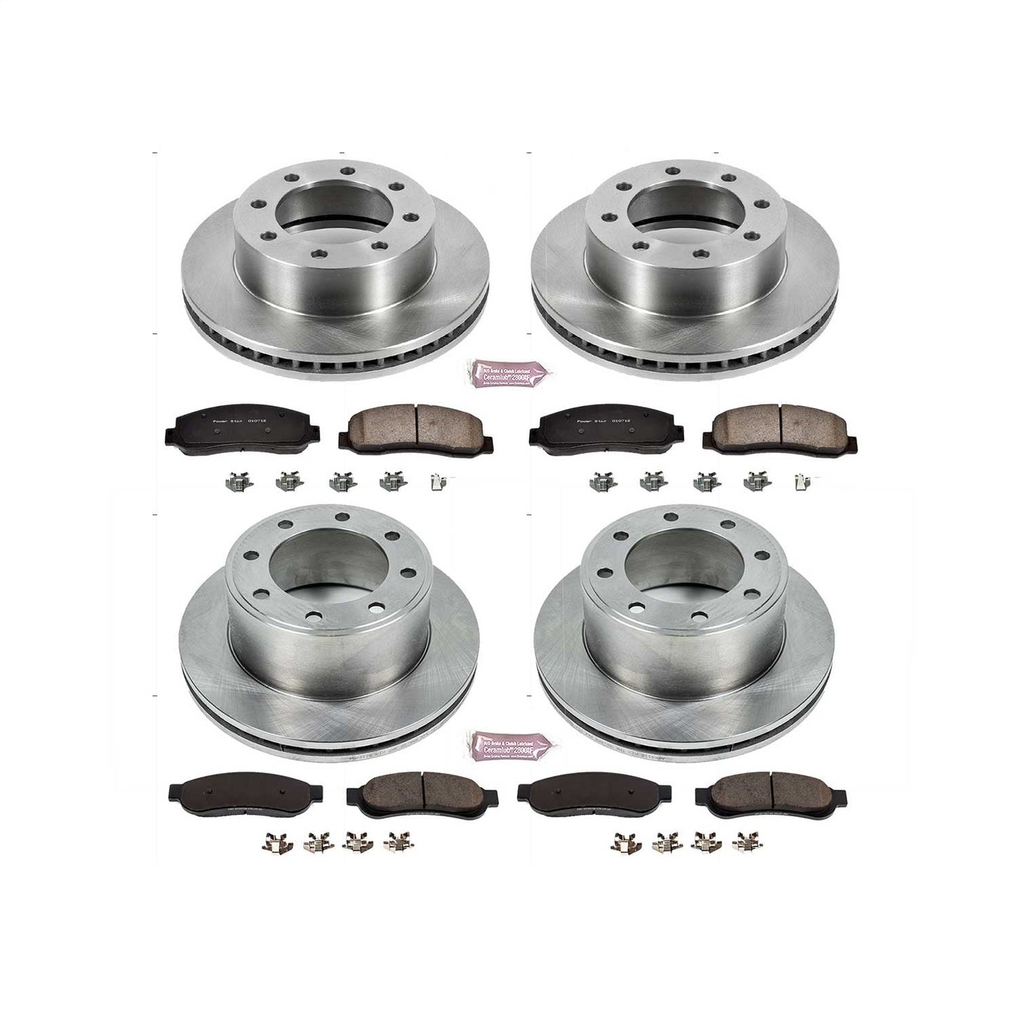 PowerStop 07-08 Ford F-250 Super Duty Front & Rear Autospecialty Brake Kit (KOE2895)