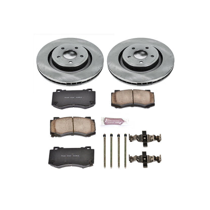 PowerStop 06-10 Jeep Grand Cherokee Front Autospecialty Brake Kit (KOE2924)