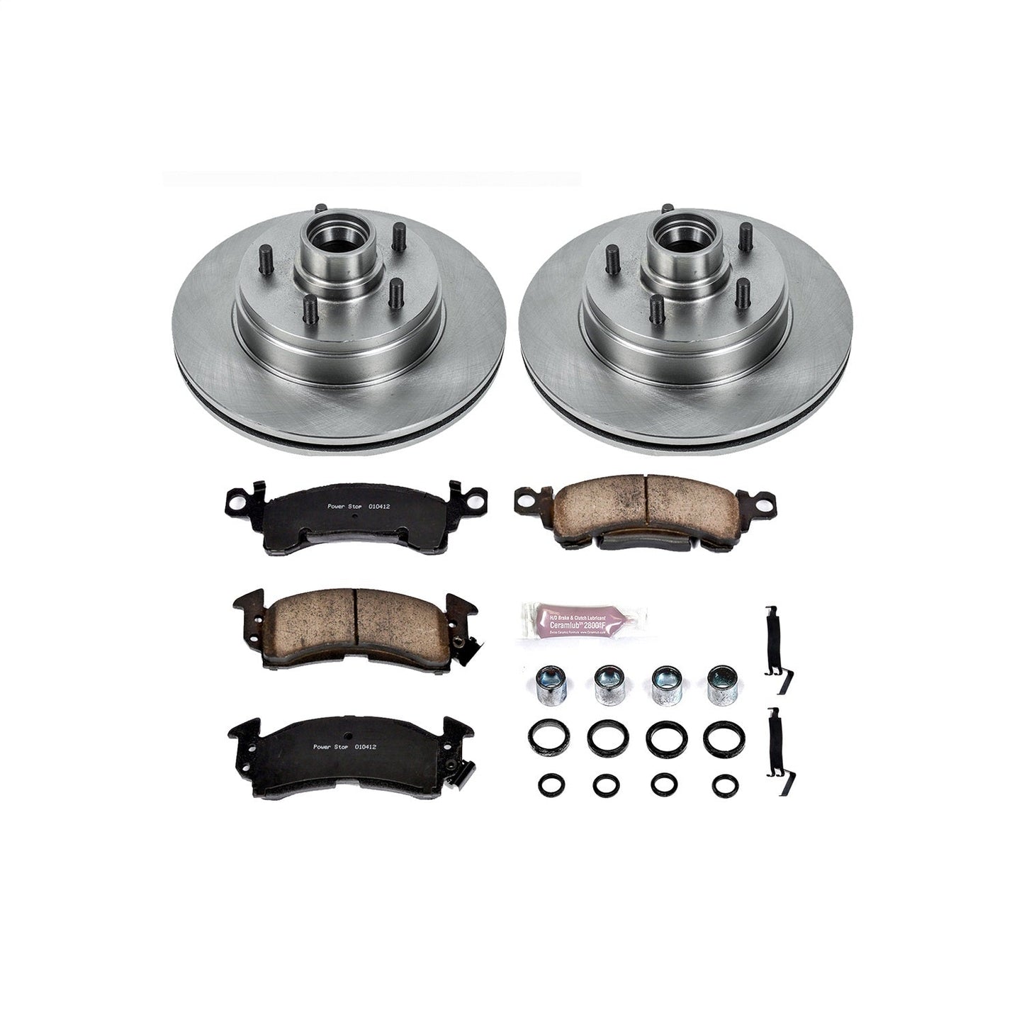 PowerStop 91-96 Buick Roadmaster Front Autospecialty Brake Kit (KOE2936)