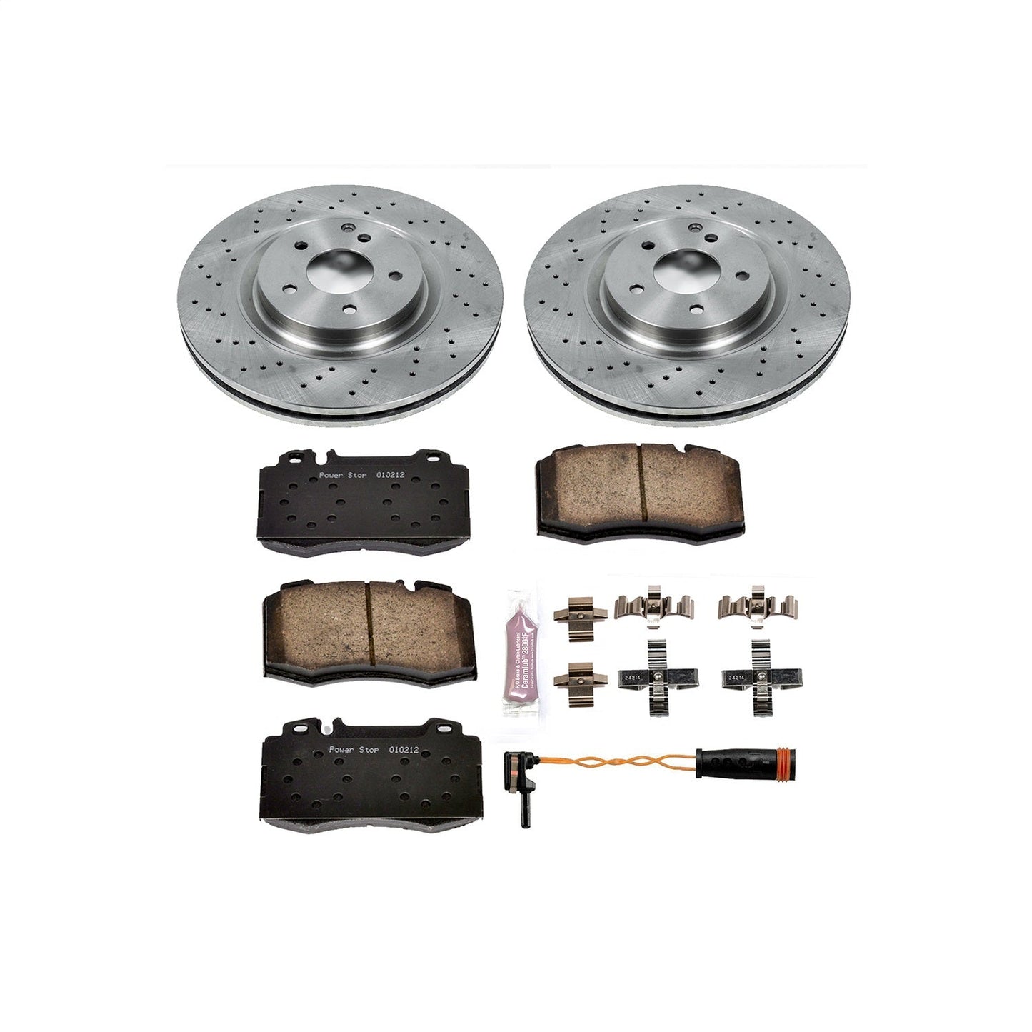 PowerStop 2004 Mercedes-Benz C230 Front Autospecialty Brake Kit (KOE2950)
