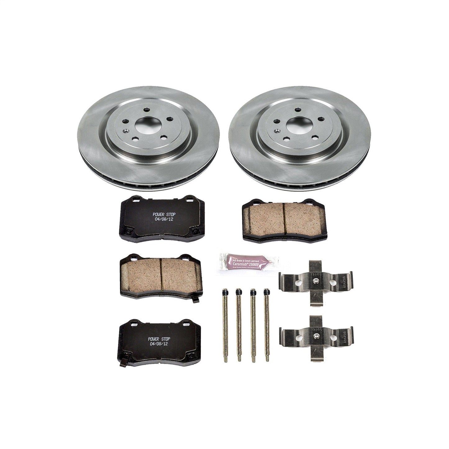 PowerStop 09-15 Cadillac CTS Rear Autospecialty Brake Kit (KOE3019)