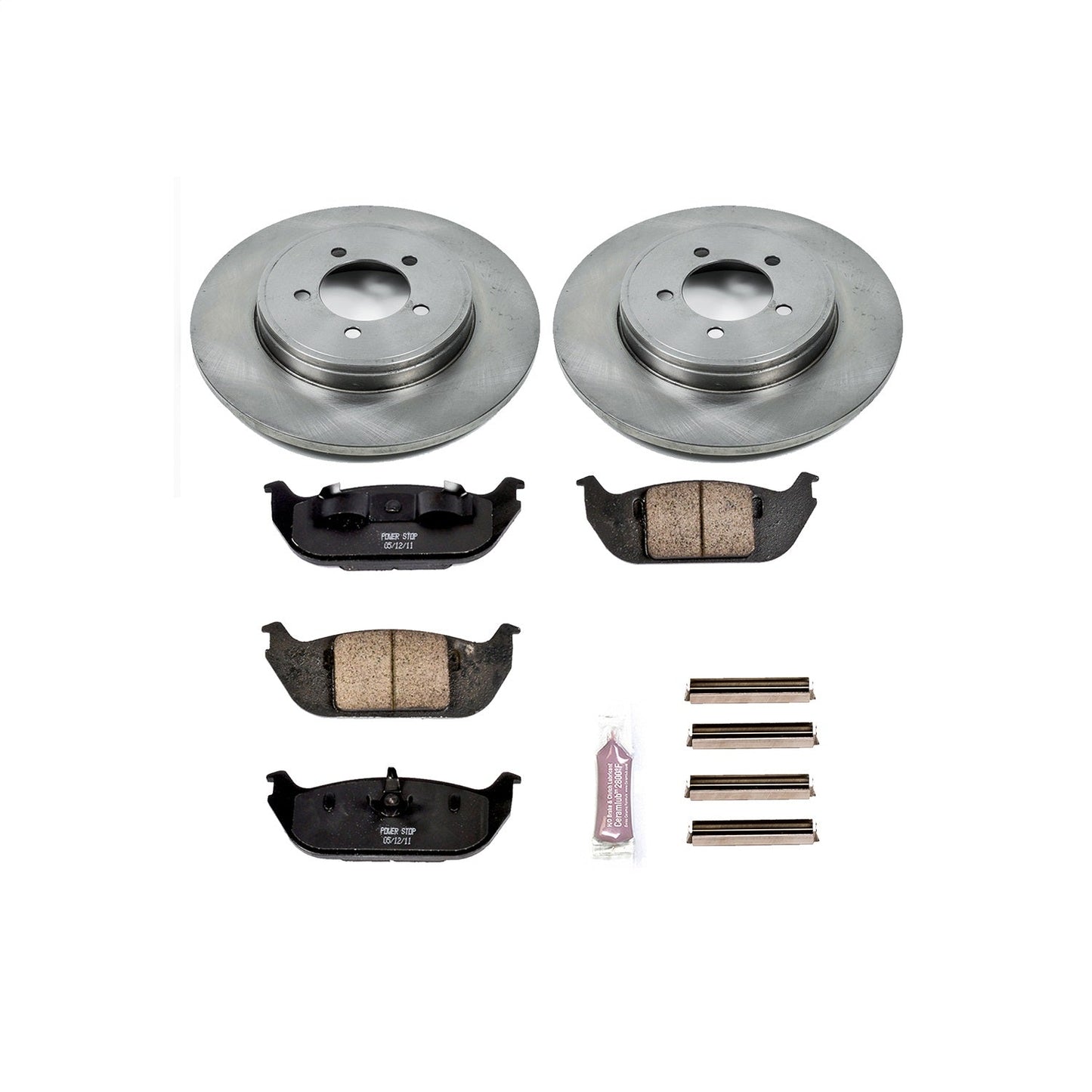 PowerStop 03-05 Lincoln Aviator Rear Autospecialty Brake Kit (KOE3025)