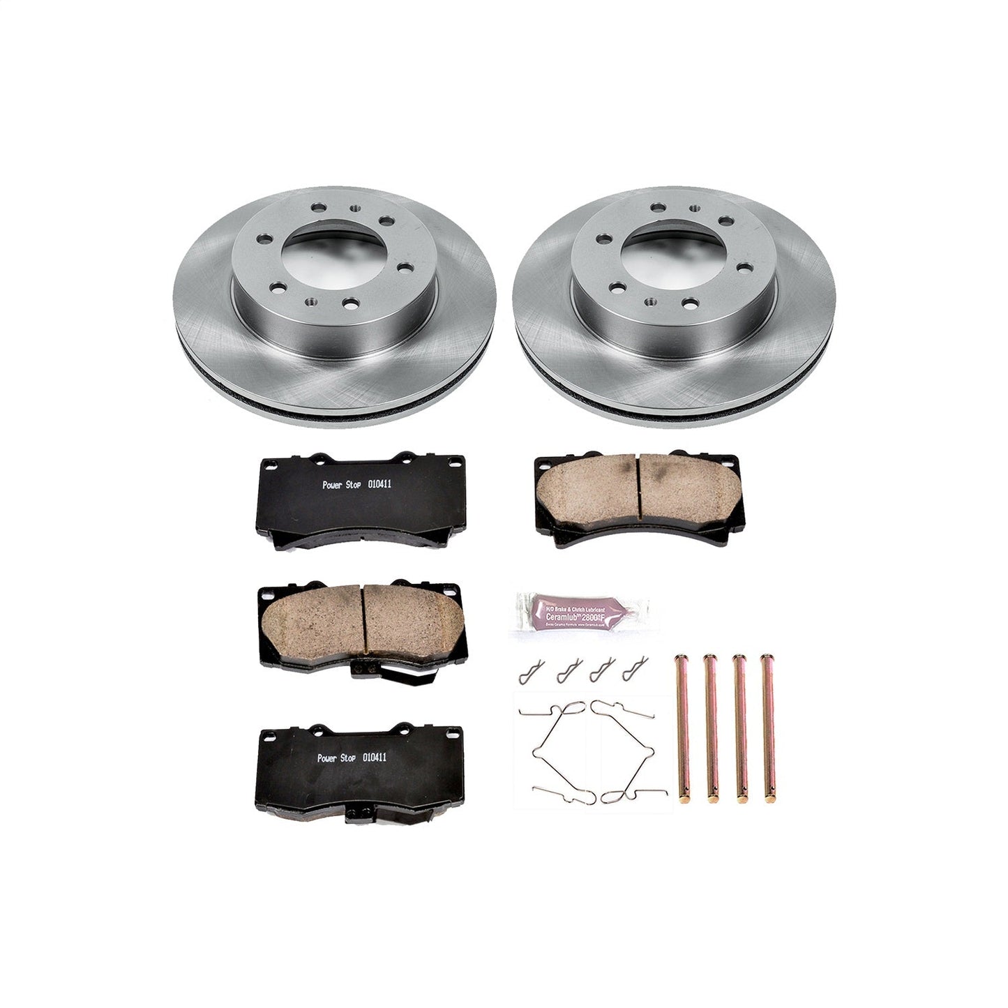 PowerStop 06-10 Hummer H3 Front Autospecialty Brake Kit (KOE3035)