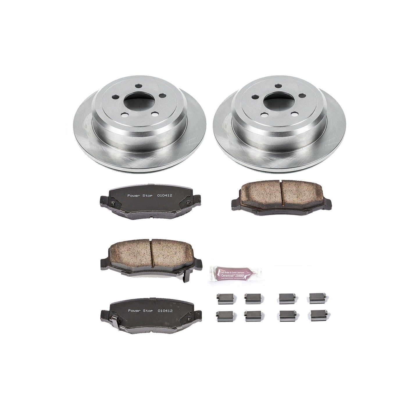 PowerStop 07-11 Dodge Nitro Rear Autospecialty Brake Kit (KOE3046)