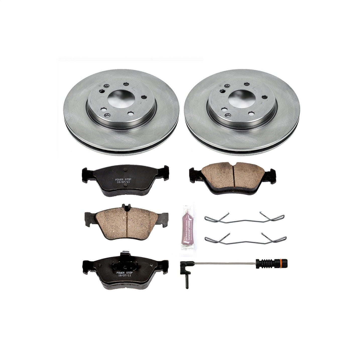 PowerStop 99-00 Mercedes-Benz C230 Front Autospecialty Brake Kit (KOE3047)