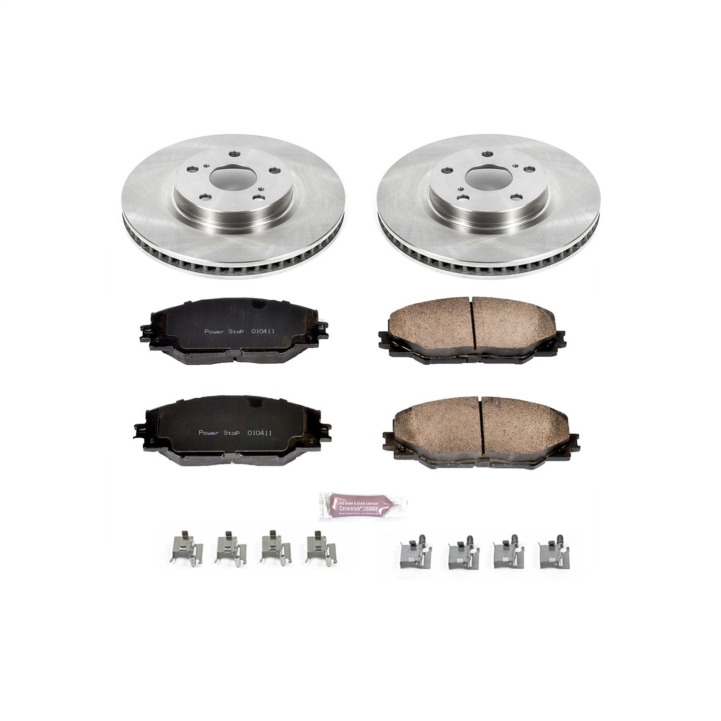 PowerStop 09-10 Pontiac Vibe Front Autospecialty Brake Kit (KOE3054)