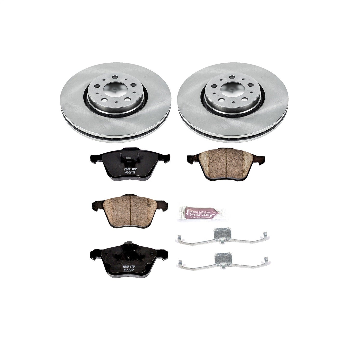 PowerStop 08-09 Volvo S60 Front Autospecialty Brake Kit (KOE3063)