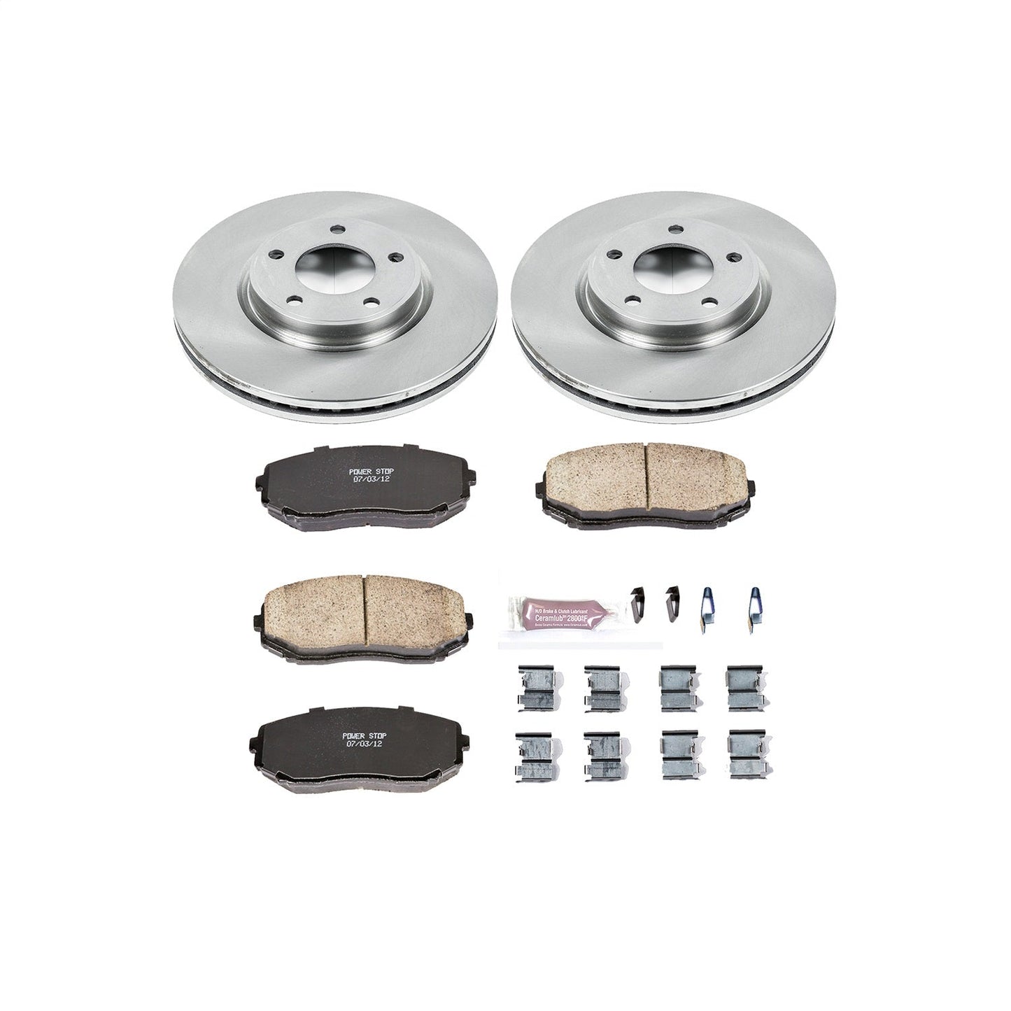PowerStop 07-09 Ford Edge Front Autospecialty Brake Kit (KOE3071)