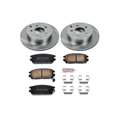 PowerStop 06-12 Mitsubishi Eclipse Rear Autospecialty Brake Kit (KOE3079)