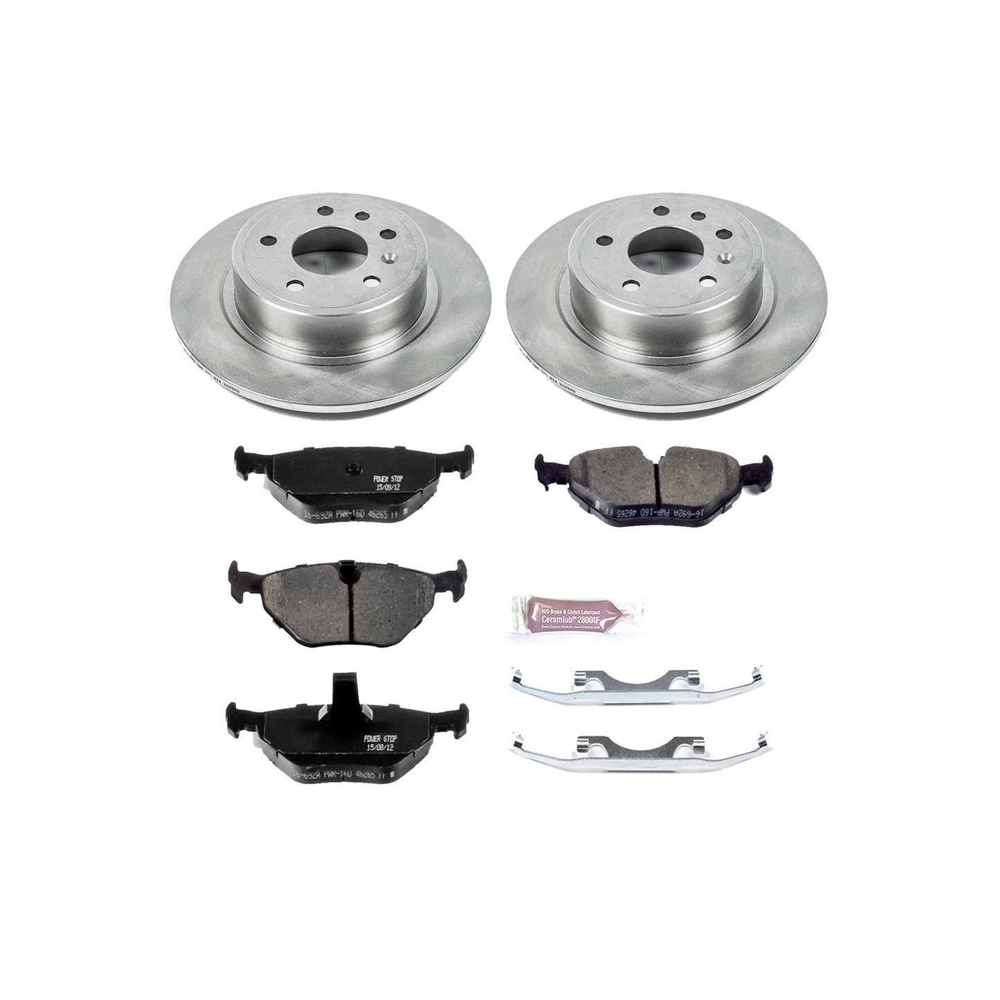 PowerStop 99-10 Saab 9-5 Rear Autospecialty Brake Kit (KOE3080)