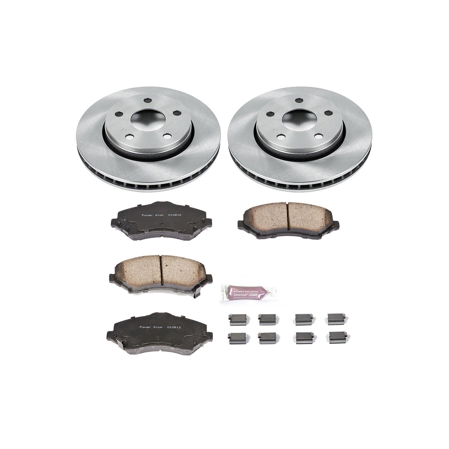 PowerStop 07-17 Jeep Wrangler Front Autospecialty Brake Kit (KOE3097)