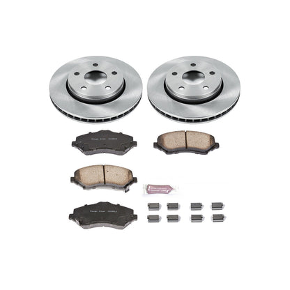 PowerStop 07-17 Jeep Wrangler Front Autospecialty Brake Kit (KOE3097)