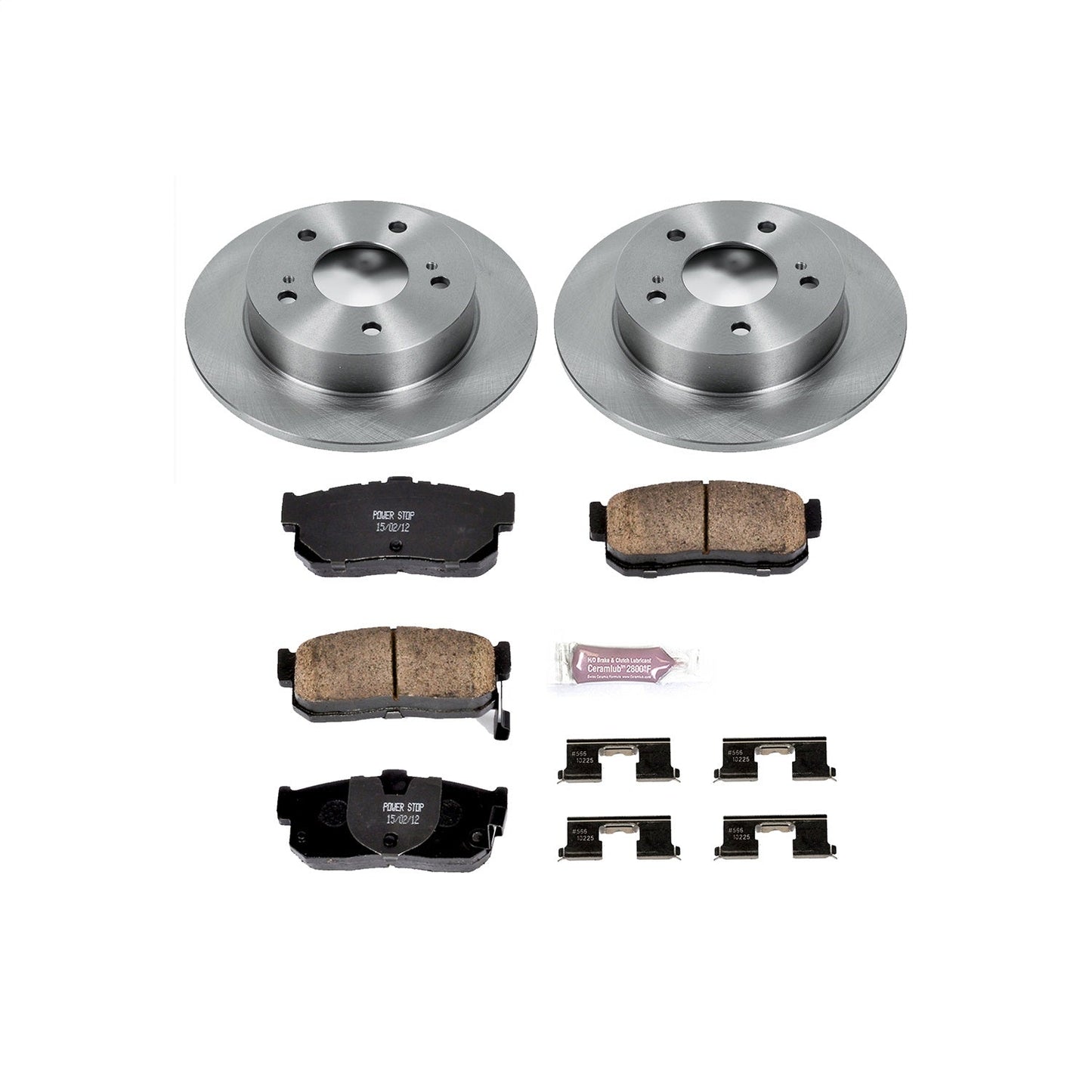 PowerStop 89-94 Nissan Maxima Rear Autospecialty Brake Kit (KOE3099)