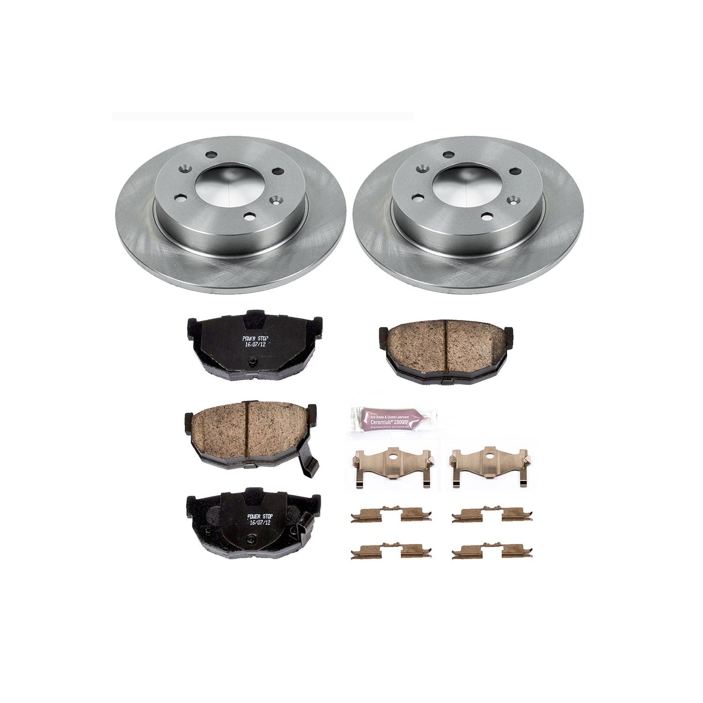 PowerStop 97-06 Hyundai Elantra Rear Autospecialty Brake Kit (KOE3106)