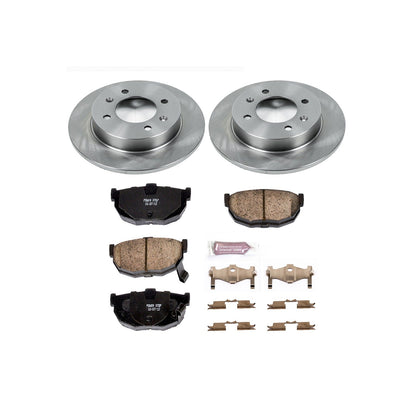 PowerStop 97-06 Hyundai Elantra Rear Autospecialty Brake Kit (KOE3106)