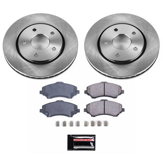 PowerStop 08-16 Chrysler Town & Country Front Autospecialty Brake Kit (KOE3118)