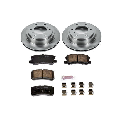 PowerStop 01-06 Mitsubishi Montero Rear Autospecialty Brake Kit (KOE3119)