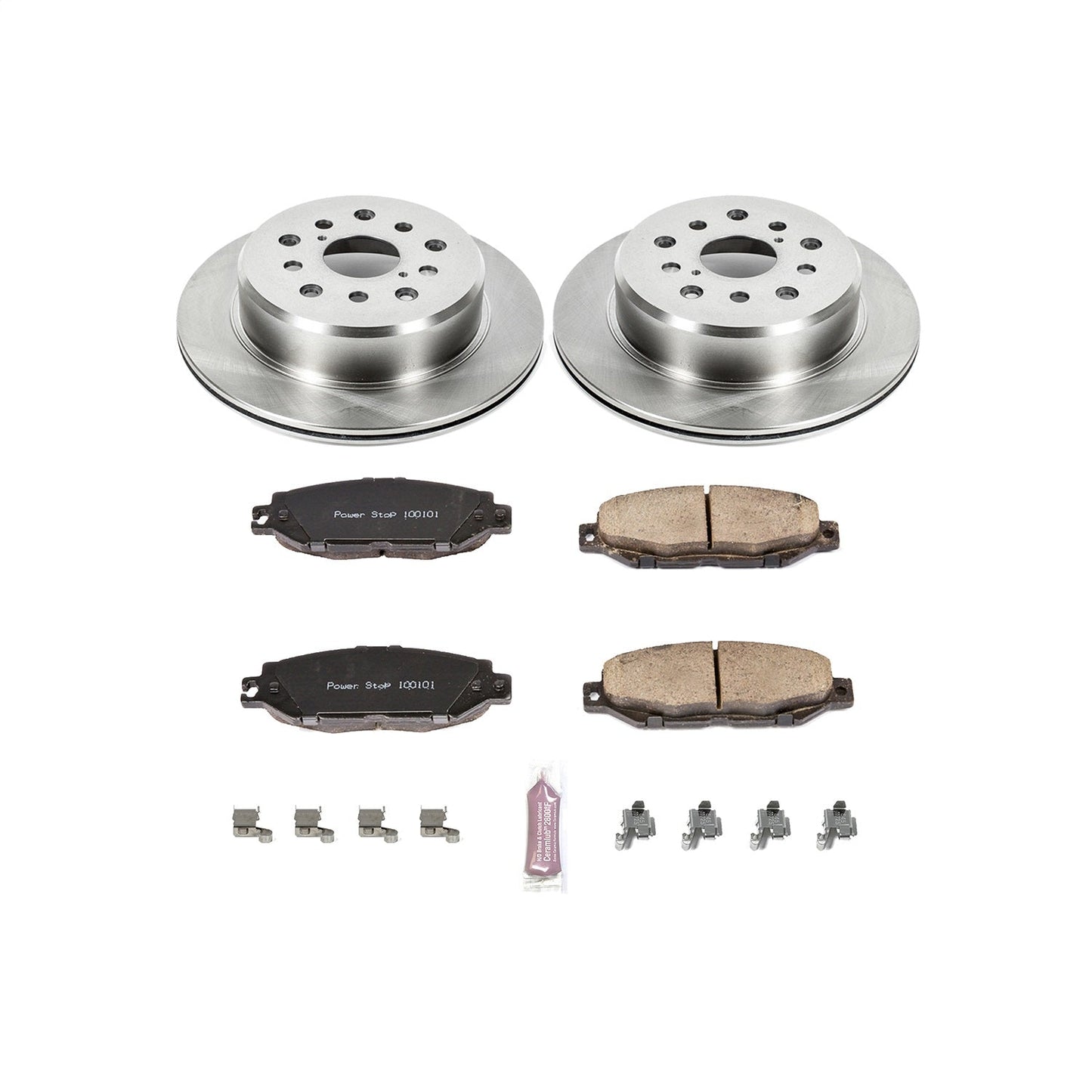 PowerStop 99-00 Lexus SC300 Rear Autospecialty Brake Kit (KOE3134)