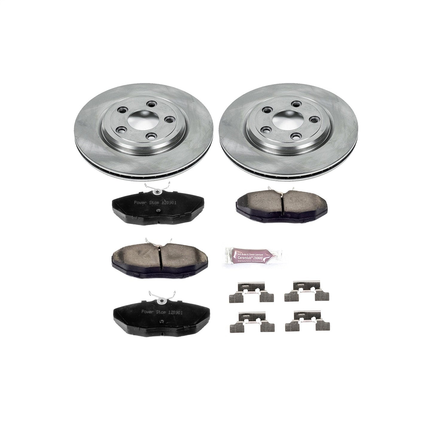 PowerStop 03-05 Jaguar S-Type Rear Autospecialty Brake Kit (KOE3141)