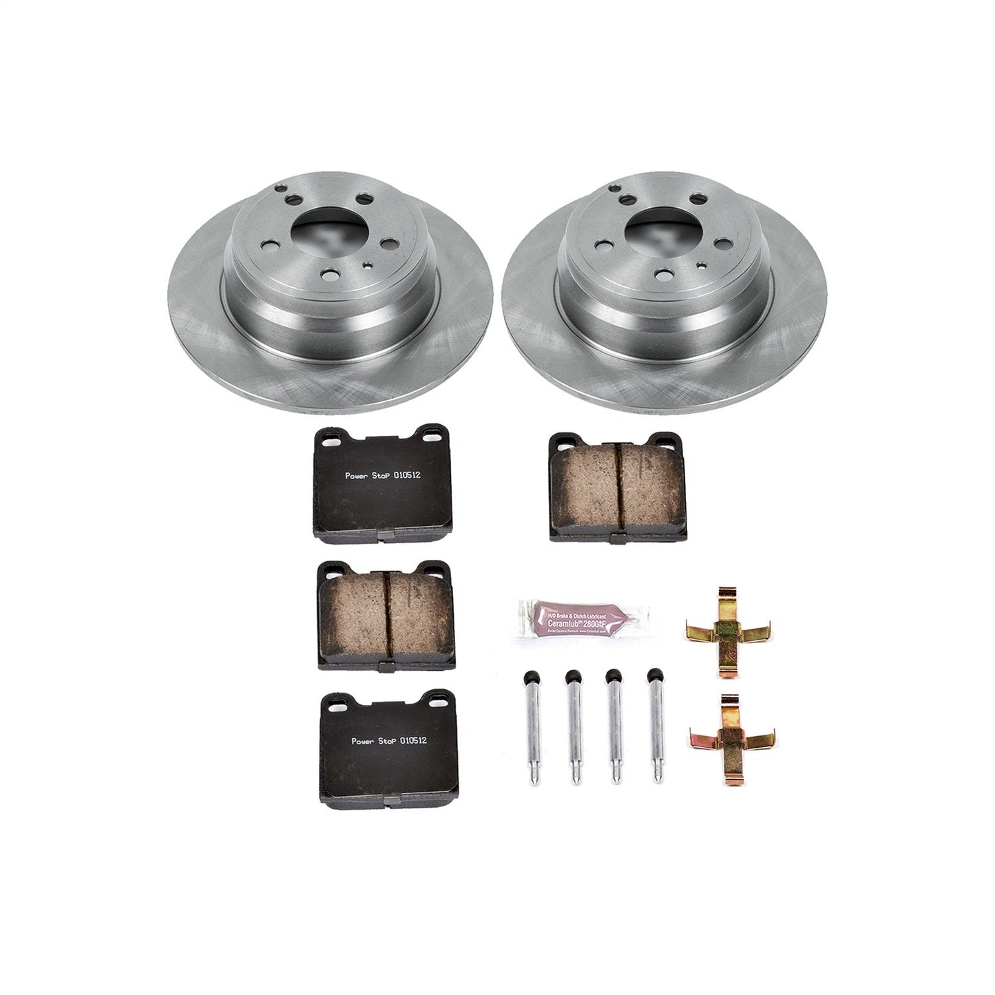 PowerStop 94-97 Volvo 850 Rear Autospecialty Brake Kit (KOE3145)