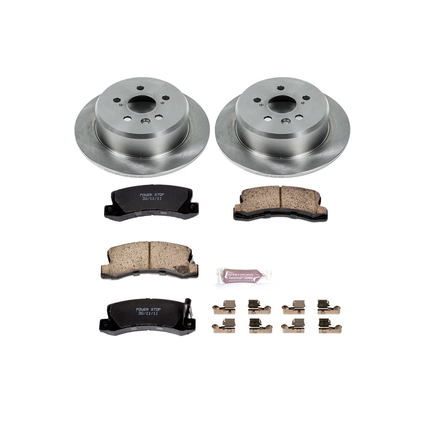 PowerStop 95-99 Toyota Celica Rear Autospecialty Brake Kit (KOE3147)
