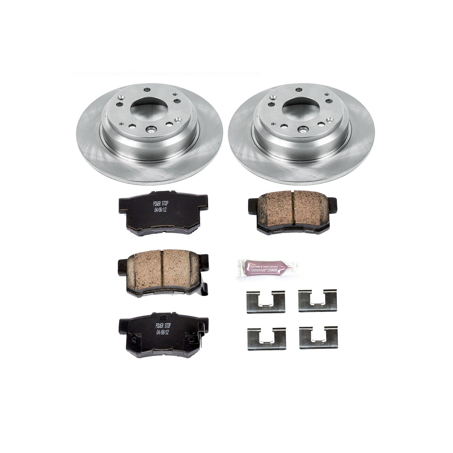 PowerStop 91-95 Acura Legend Rear Autospecialty Brake Kit (KOE3153)