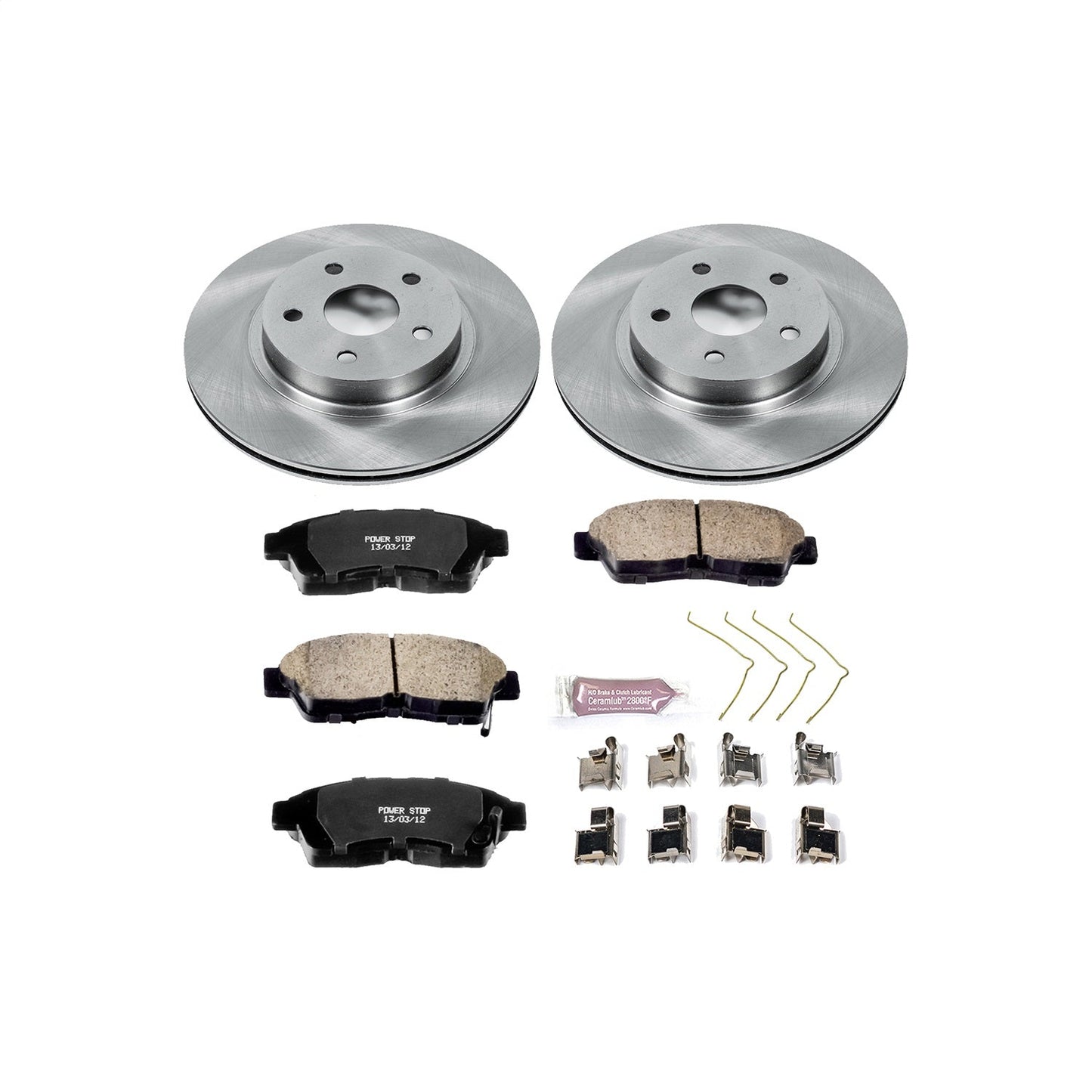 PowerStop 96-00 Toyota RAV4 Front Autospecialty Brake Kit (KOE3163)