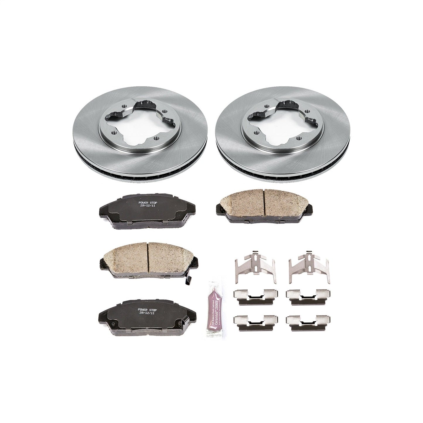 PowerStop 90-93 Honda Accord Front Autospecialty Brake Kit (KOE3164)