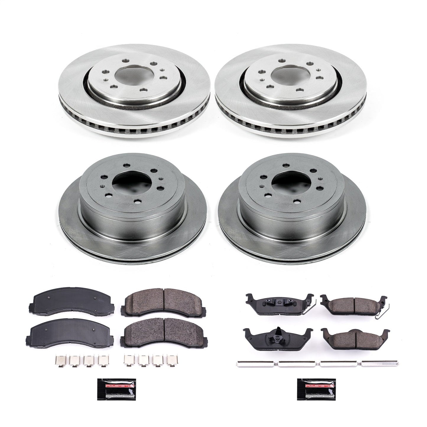 PowerStop 10-11 Ford F-150 Front & Rear Autospecialty Brake Kit (KOE3166)